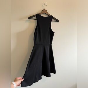 H&M A-Line Skater Dress | Classic Little Black Dress (XS)